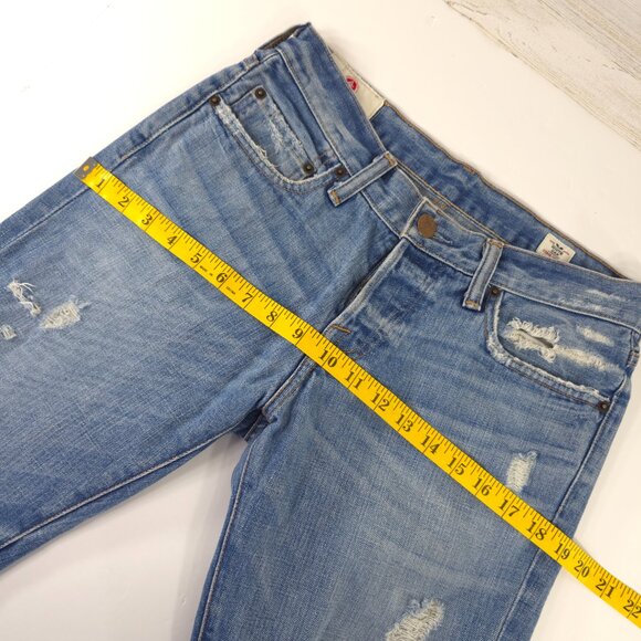 ABERCROMBIE AND FITCH JEANS MEN'S SIZE 30x31 DISTRESSED REFULAR FIT STRAIGHT LEG - Picture 16 of 16